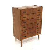 Commode scandinave en teck, Suède, 1960