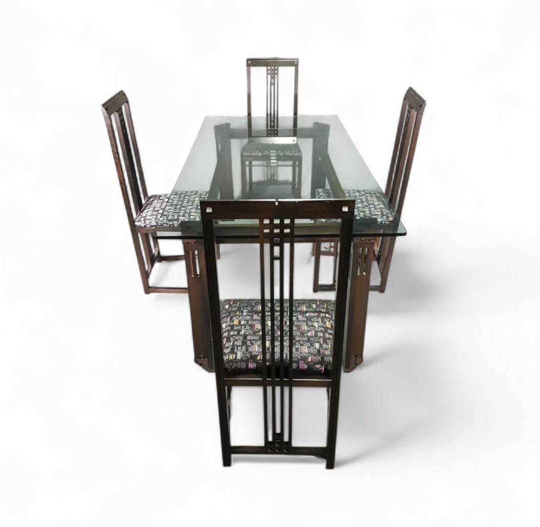 Dining set / Galaxy  Table / 4 chair / Umberto Asnago /Giorgetti