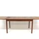 Dining table "portfolio" in teak, Nils Jönsson, Sweden, 1960