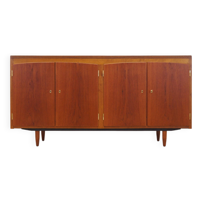 Enfilade en teck, design danois, années 1960, production : Danemark