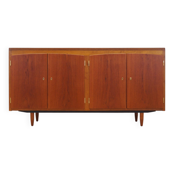 Enfilade en teck, design danois, années 1960, production : Danemark