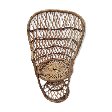 Fauteuil emmanuelle en rotin