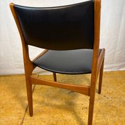 Ensemble de 8 chaises de salle à manger rétro milieu du siècle par Johannes Andersen pour Uldu