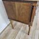 1980s chest of drawers with marble top and four drawers