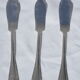 Fish service and its 6 silver-plated metal cutlery in the crossed ribbons model.