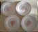 Set of 4 plates HBCM Creil-Montereau