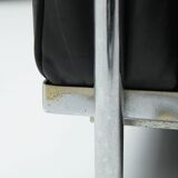Vintage LC-2 in black leather by Le Corbusier, Jeanneret & Perriand for Cassina