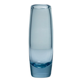 Vase en verre bleu par Per Lütken pour Holmegaard, Danemark, années 1960