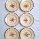 Longchamp Agen pattern soup plates