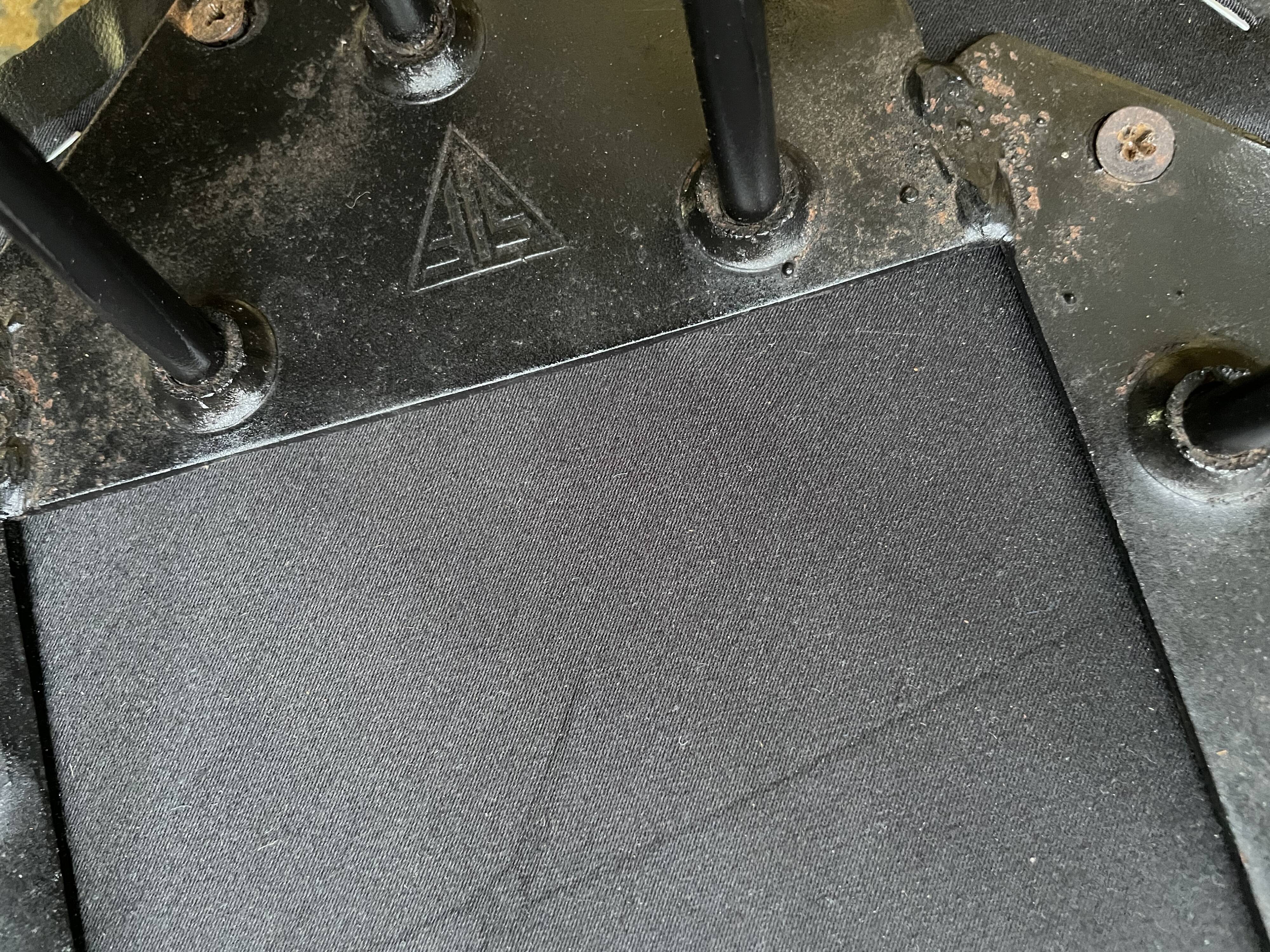 4 restored "Eiffel" model bar stools