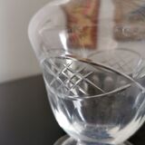 Duo of crystal decanters of Saint Louis