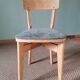 Chaises bistrot vert d'eau