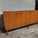 Vintage Scandinavian teak sideboard from the 1960s