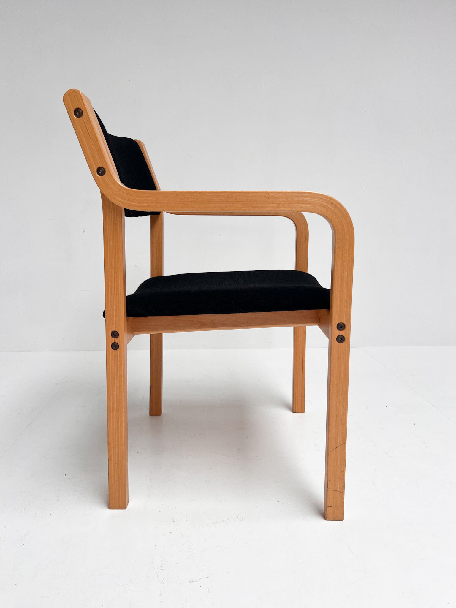 Scandinavian design chair by PO Korhonen, 1980s