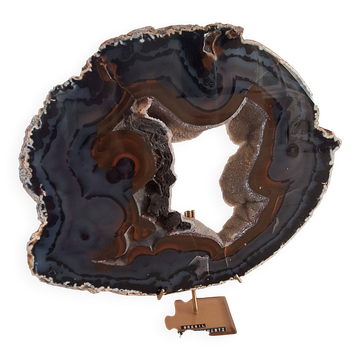 Agate geode from Brazil