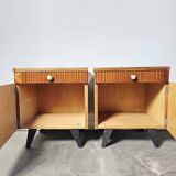 70s Mid Century Nightstand 1 of 2