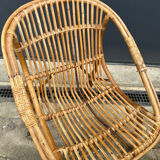 Rattan armchair