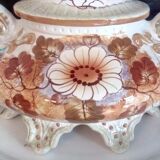 Soupiere center of table in earthenware