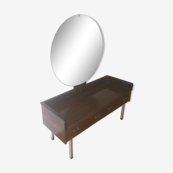 Entrance furniture with round mirror