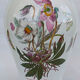 Earthenware vase Portmeirion made in England décor Botanic Garden