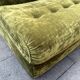modular velvet sofa from the 70s