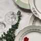 Lot of 6 old mismatched flat plates manufactured by Digoin, Sarreguemines, Villeroy Boch