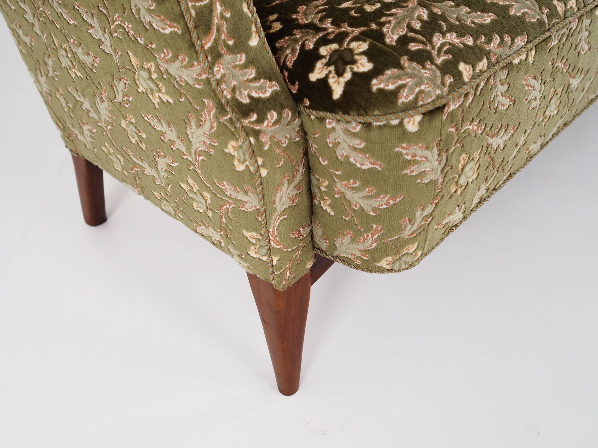 Beech sofa, Danish design, 1960s, manufacturer: Fritz Hansen