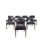 Set of 8 Danish teak chairs by Aksel Bender Madsen & Ejnar Larsen
