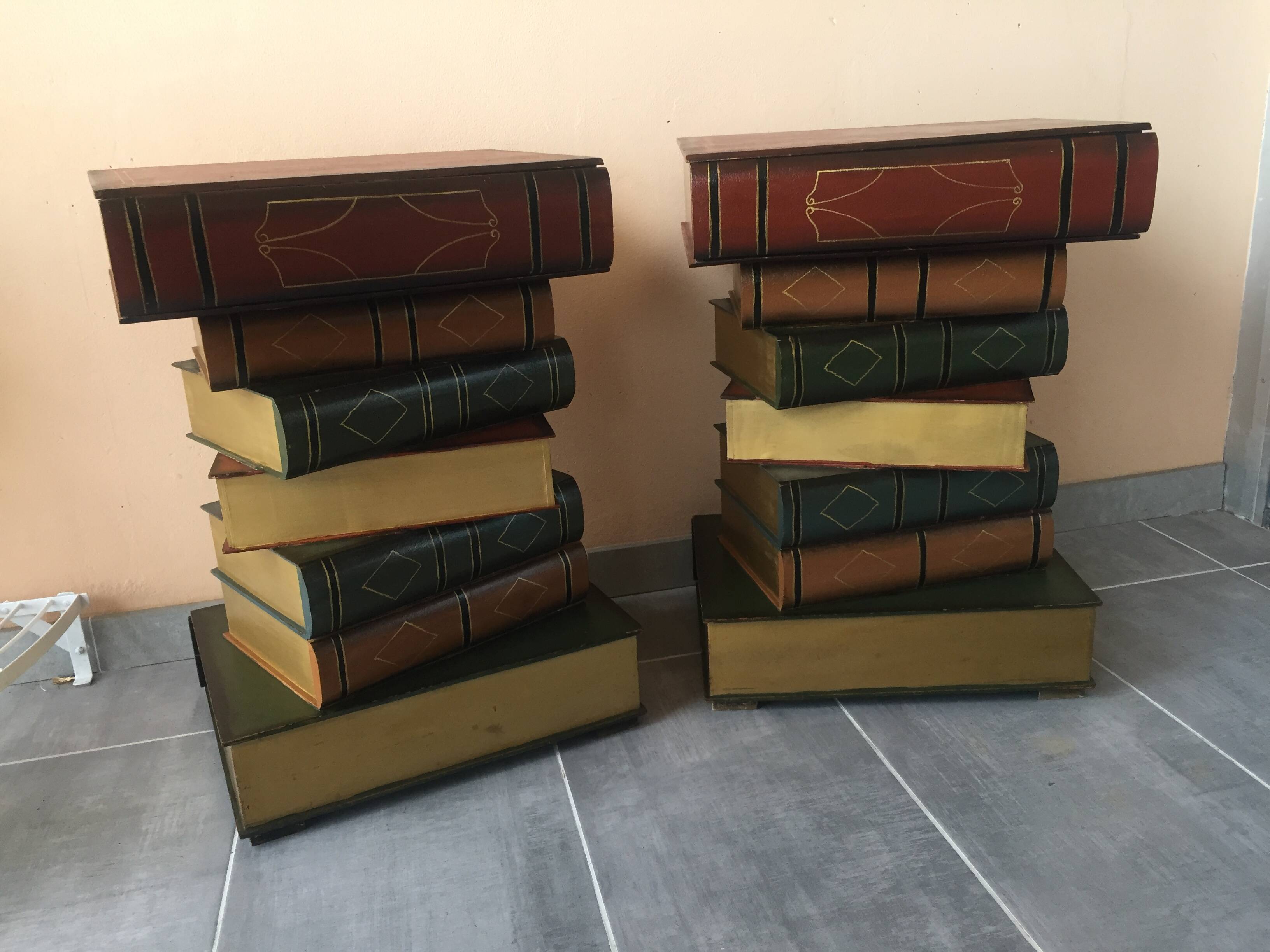 Pair of 70s bedside tables