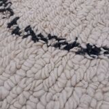 Authentique tapis Berbère Béni Ouarain Vintage Bouclé 320/210