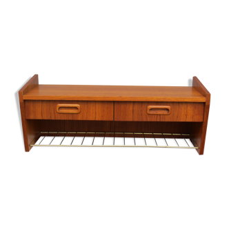 Scandinavian console wall shelf
