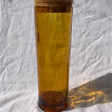 Selency amber jar x Monoprix Croisé Laroche