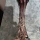 Blown glass vase called elephant's foot