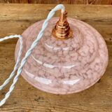 Pink Clichy glass lampshade pendant light