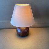 Wooden table lamp