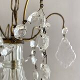 Chandelier with 4 lights, h 80cm