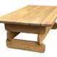 Table basse brutaliste, années 70
