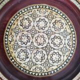 Vide poche en bois marqueterie de nacre