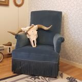 Fauteuil velours