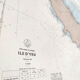 Vintage map Ile d'Yeu Vendée Pays de la Loire 1981