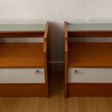 Pair of vintage bedside tables