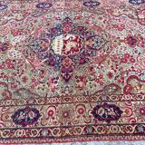Nice old Persian kirman carpet wash 138x203 cm