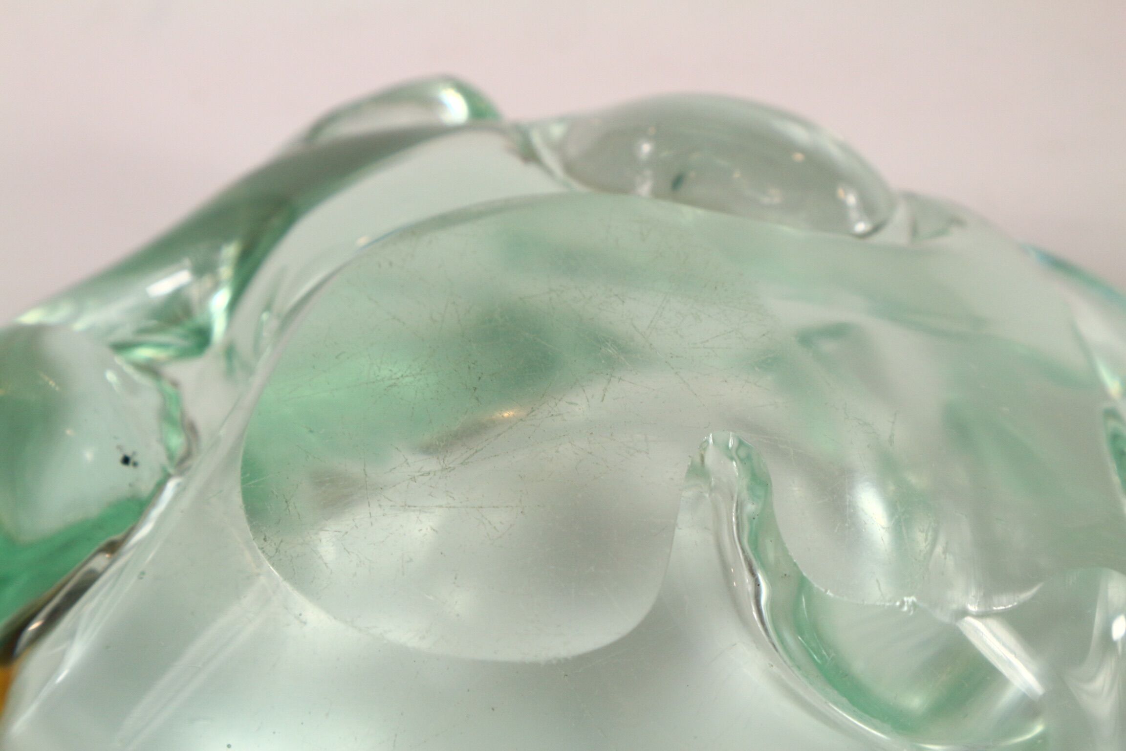 Empty pockets Murano glass ashtrays50s