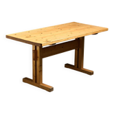Dining table for the Arcs, France, around 1975.