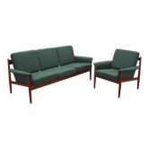 Lounge suite, Danish design, 1960s, Grete Jalk, manufacturer: France & Søn