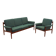 Lounge suite, Danish design, 1960s, Grete Jalk, manufacturer: France & Søn