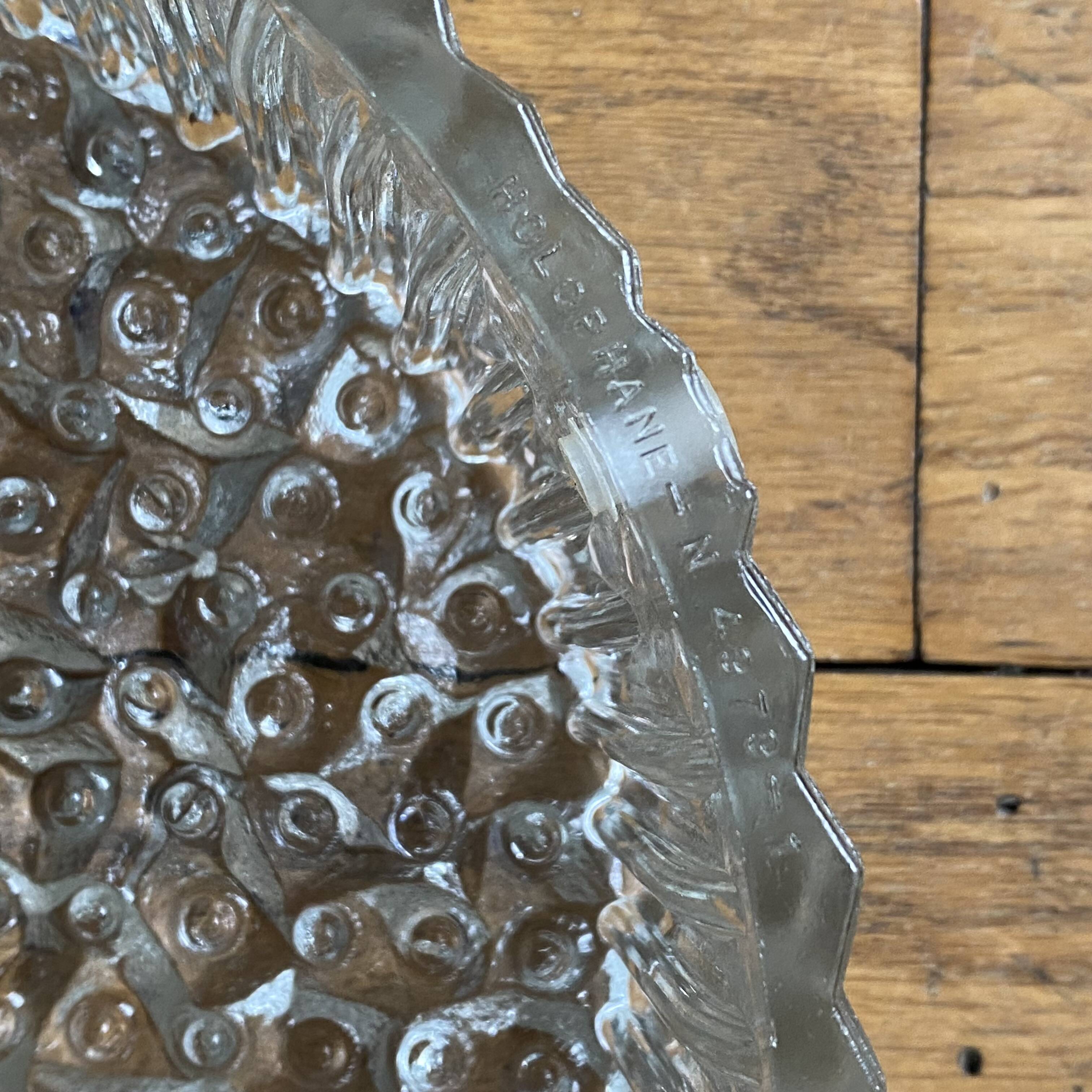 Holophane porthole glass wall or ceiling light, 1970s-1980s