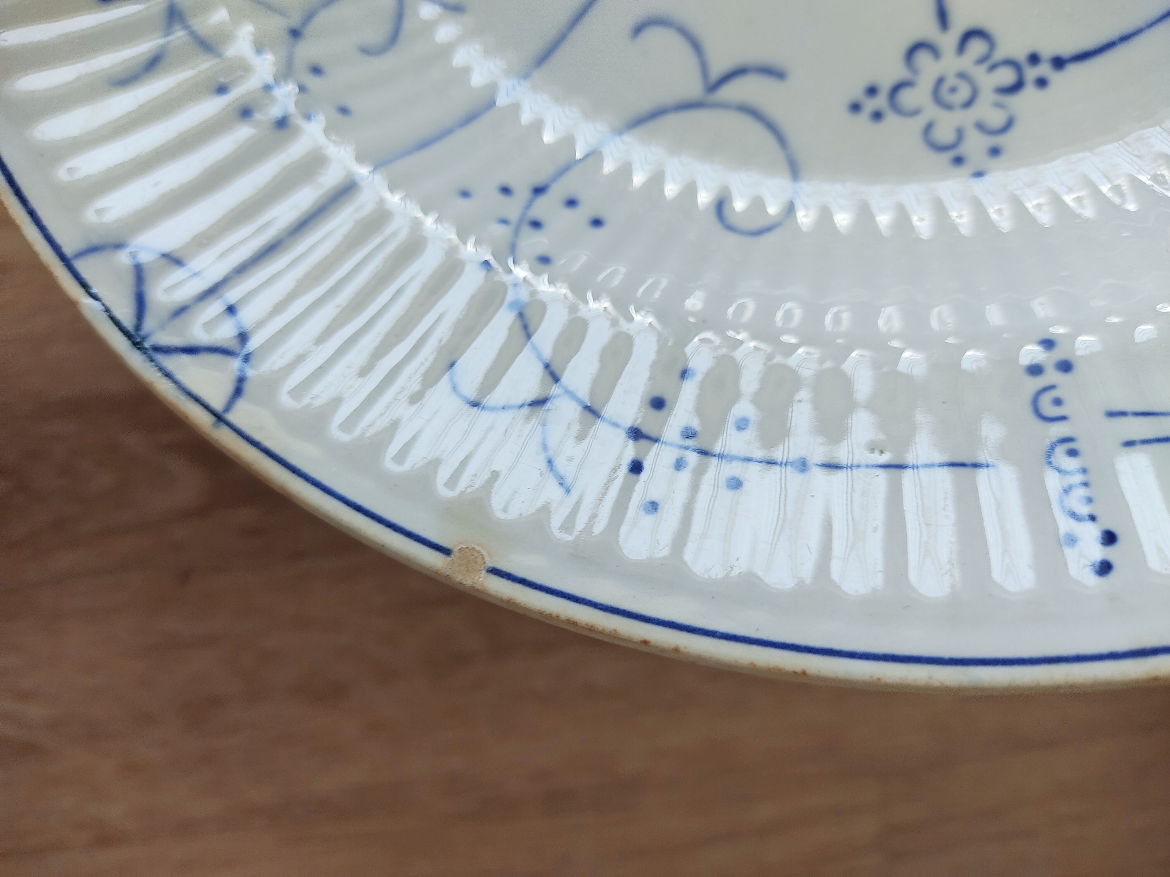 Set of 14 plates Copenhagen Boch brothers Keramis