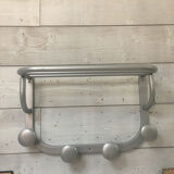 Gray coat rack