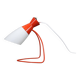 Lampe de table rouge par Josef Hurka pour Napako, Tchécoslovaquie années 1960